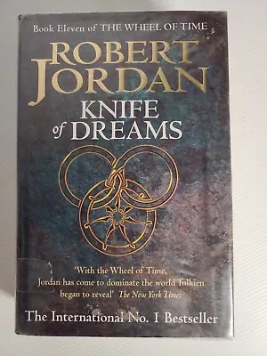 KNIFE OF DREAMS (Wheel Of Time #11) By Robert Jordan - Hardcover Ex Library • $24.95