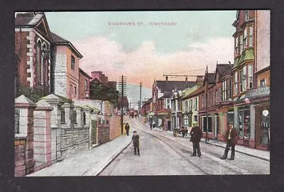 £7 • Buy Wales Glamorgan Rhondda Pontypridd TONYPANDY Dunraven St Used 1909 Postcard