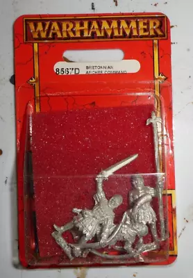 Warhammer AoS Bretonnian ARCHER Command 8567D OOP New Metal • $44.99