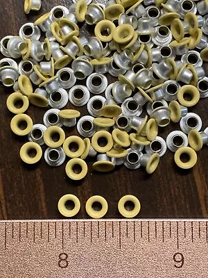 Eyelets: 3/16  (5 Mm) 25/pk ~ Pastel Yellow~ Free Ship Offer Available • $1.59