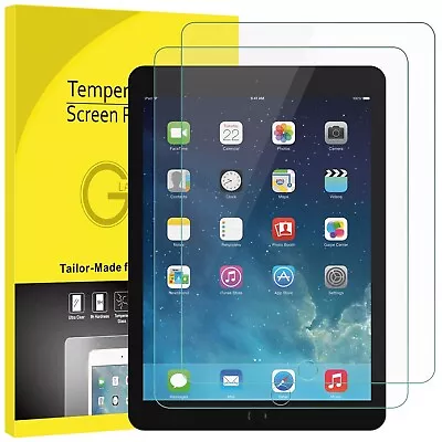 $5.95 • Buy 2X For Apple IPad Mini 1 2 3 4 5 2019 Tempered Glass Screen Protector Film Guard