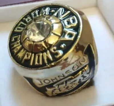 Magic Johnson La Lakers 1980 Finals Mvp Champion Basketball Ring Size 11.5 &box  • $200