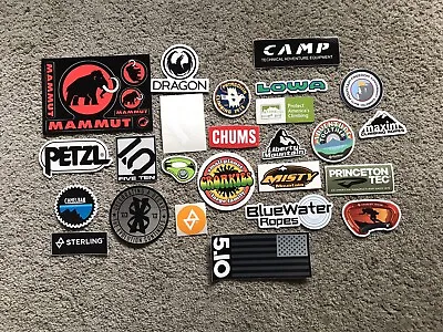 29 Climb Climbing Outdoor Stickers/Decals Patagonia Mammut Petzl Black Diamond • $21