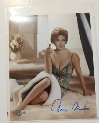 Vera Miles Hot! Signed Autographed Classic Sexy W Gun 8x10 Photo Beckett BAS Coa • $19.95