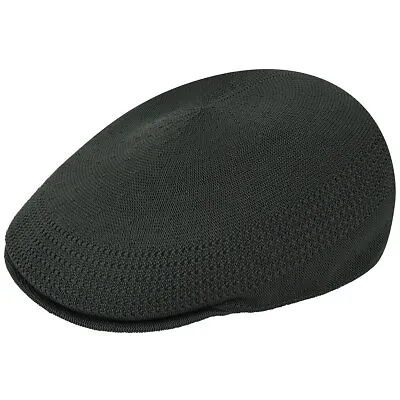 Kangol Original 507 Tropic Ventair Cap Flat Cap Hat Olive New • £46.52