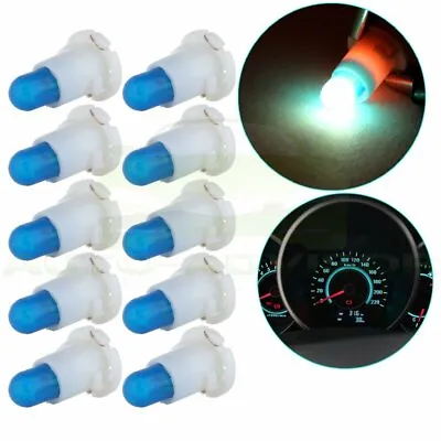 10X T4/T4.2 Neo Wedge Ice Blue HVAC Climate Heater Control Light Halogen Bulbs • $8.99