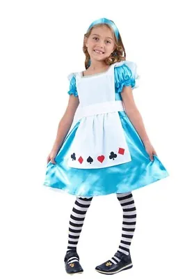£6.99 • Buy Alice In Wonderland, Childrens Girls Costume, Sizes 4-6 Yrs