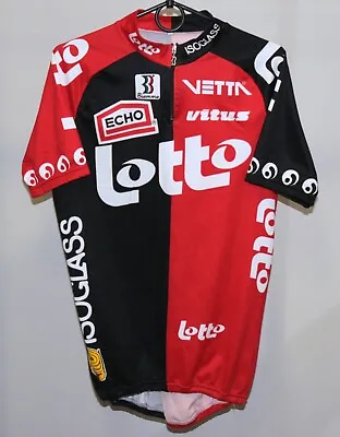 Vintage 90's Lotto Cycling Team Shirt Jersey Biemme Size XL / 5 • $37.34