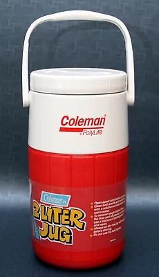 Coleman 2 Liter Jug ~ Red W/White Handle ~ K9 Training ~ New • $15