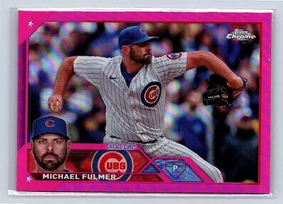 Michael Fulmer 2023 Topps Chrome Update Pink Chicago Cubs #usc183 • $1.03