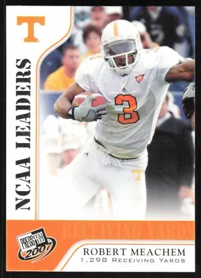 2007 Press Pass Robert Meachem #61 RC NM-MT Tennessee Volunteers • $1.50