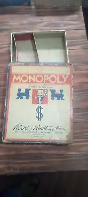 Vintage Monopoly Multiple Sets 1936 1947 CopyrightWood And Metal Tokens-board • $0.99