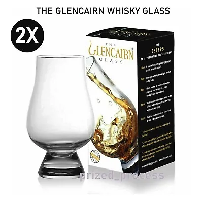 2X NEW THE GLENCAIRN WHISKY GLASS Whiskey Crystal Japan Hibiki Suntory Yamazaki • $38.50