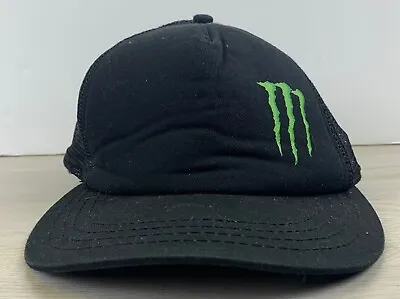 Monster Energy Hat Black Snapback Hat Adjustable Black Adult Hat • $6