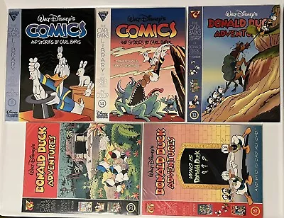 Walt Disney Comics Donald Duck Adventures Gladstone Lot Of 5 Carl Barks Library • $25