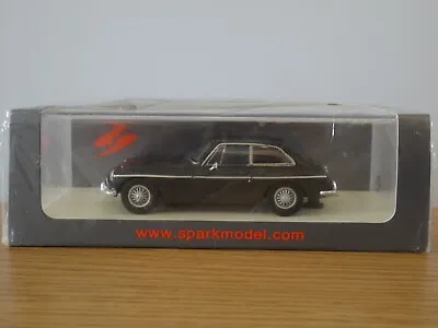 Spark Mg Mgc Gt 1967 Black Car Model S4144 1:43 • £120.39