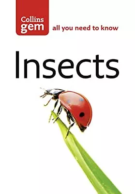 Insects (Collins Gem) By Chinery Michael Paperback Book The Cheap Fast Free • £3.49