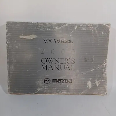 2000 Mazda MX-5 Miata Owners Manual OEM Free Shipping • $24.95