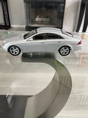 Mercedes Benz CLS 500 2006 2007 Silver Kyosho  1:18 Original Die-Cast • $179