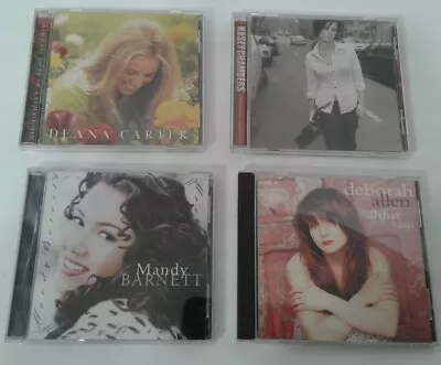 Mixed Lot 4 Female Country Music CD's D Carter D Allen K Chambers M Barnett • $15.85