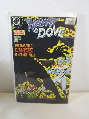 HAWK & DOVE Comic #5 (Dec 1988 DC)  Bagged Boarded • $15.31