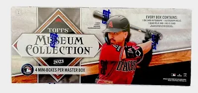 2023 Topps Museum Collection Baseball Hobby Box Factory Sealed 2 Autos 2 Relics • $399.99