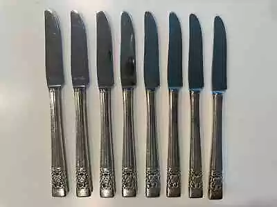 8 Community Plate 1936 Coronation Knifes Oneida • $27