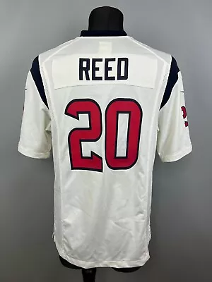 Ed Reed Houston Texans Jersey Nfl Football Shirt Nike 479486-100 Mens Size S • $26.10