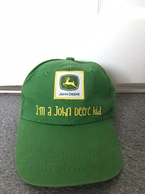 £10 • Buy John Deere Baseball Cap Kids Youth Childs Fun I’m A John Deere Kid
