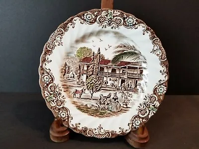 Heritage Hall Brown By Johnson Brothers 6 1/4  Bread And Butter Plates • $7.99