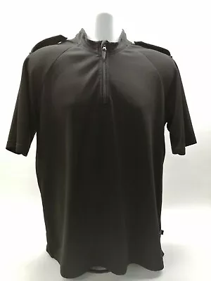 £9.99 • Buy Ex Police Black Moisture Wicking T-Shirt Uniform Patrol Cycling Outdoor Sports