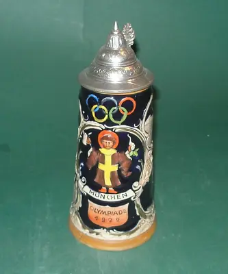 Vintage Marzi & Remy Beer Stein 3108 Munich 1972 Olympiad  .5L • $19.99