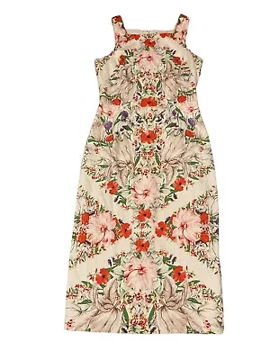 Maggy London Women's Dress Size 4 Floral Print Fully Lined • $17.99