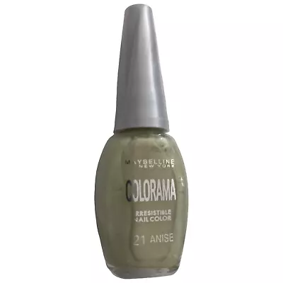 Maybelline Colorama Irresistible Colour Nail Polish 21 Anise • £7.99