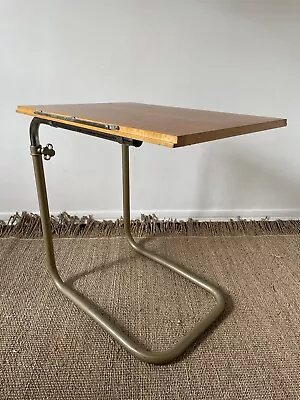 Vintage Paragon Jubilee Cantilever Table Adjustable Height 60s Teak Top Retro • £25