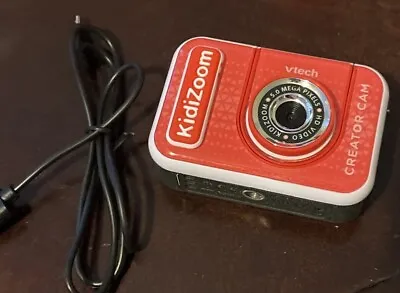 VTech KidiZoom Creator Cam Red Tested Working • $12.60