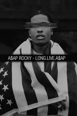 A$AP Rocky Long Live ASAP Lord Flacko Art Wall Indoor Room Poster - POSTER 20x30 • $23.98