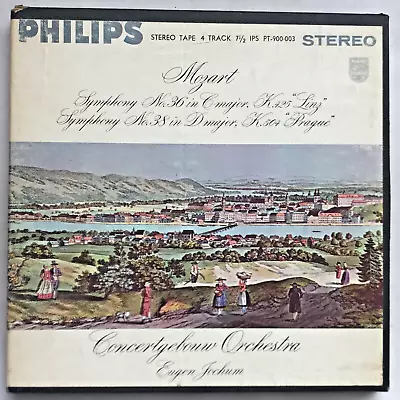 7-1/2ips Mozart  Linz   Prague  Symphonies  Eugen Jochum  Reel Tape • $24.50