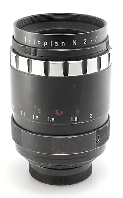 Meyer-Optik Gorlitz 100mm F2.8 Trioplan Lens Exakta Bayonet Mount - Fair Cond. • £199.99