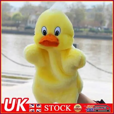 Duck Doll Hand Puppets Environmental Animal Hand Puppets Soft For Birthday Gifts • £6.49