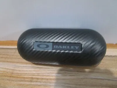 Oakley Sunglass Carbon Fiber Bullet Clam Shell Hard Case Only • $24.99