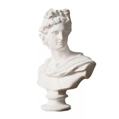 £13.05 • Buy 1Pc Classic Greek David Bust Statue Greek God Apollo Figurine Religious Statues