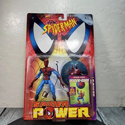 Vintage ToyBiz Marvel Comics Spider Power Spider-Man Action Figure New 1998 • $29.74