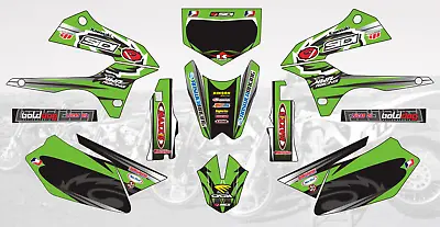 5162 Motocross Mx Graphics Decals Stickers For Kawasaki Klx250 D-tracker • $89