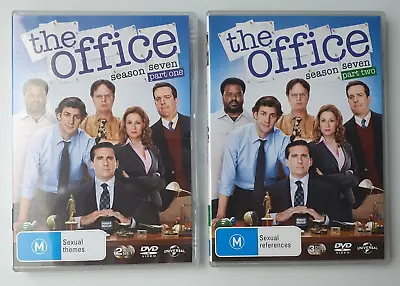 The Office (US) Season 7 Parts 1 - 2 (DVD R4) - FREE POSTAGE • $14.99