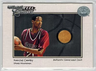 2001 Fleer Greats Of The Game Hardwood Marcus Camby Game Used Court UMass • $7.99