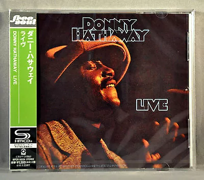 Donny HATHAWAY Live Limited Edition Plastic Case JAPAN SHM-CD WPCR-16534 SHM CD • $49.99