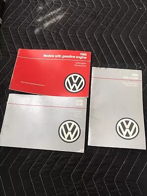 1986 Volkswagen VW Golf Owners Manual • $12.99