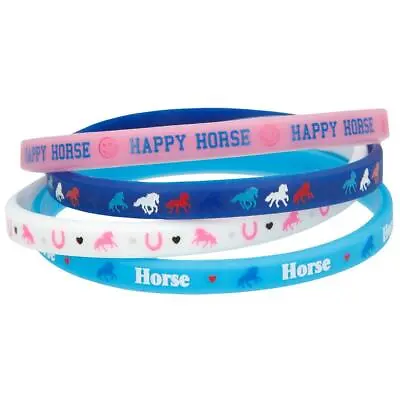 Depesche Miss Melody Friendship Bracelets Silicone Bands Hair Bands Accessories • £2.75