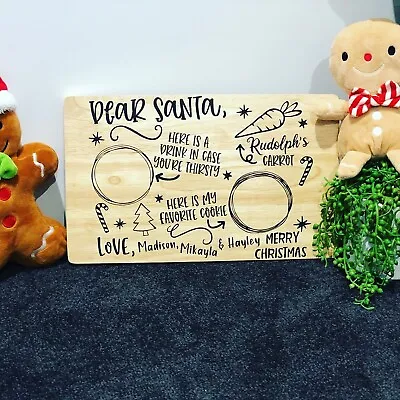 Personalised Santa Treat Board • $30